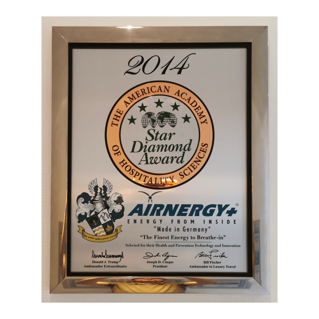 Make Air Great Again Star Diamond Award AIRNERGY